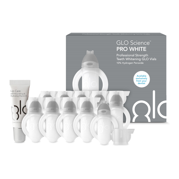 Teeth Whitening GLO Science Pro White Pro Strength Teeth Whitening GLO Vials 10pk