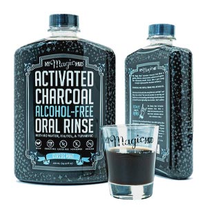 My Magic Mud Activated Charcoal Oral Rinse - Classic Mint 14.2oz