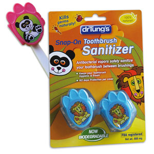 drTungs Kids Natural Toothbrush Sanitizer