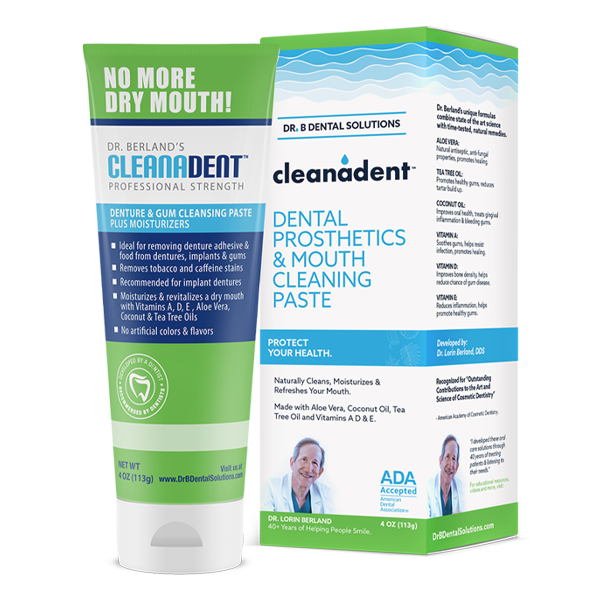 Cleanadent Denture & Gum Wipes – Box - DenSureFit