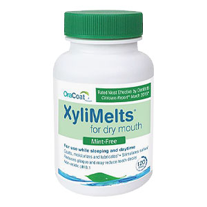 Dry Mouth  OraCoat XyliMelts for Dry Mouth - Mint-free - 120ct Bottle