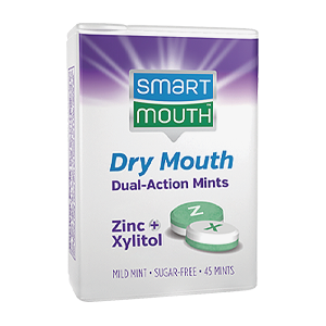 SmartMouth Dry Mouth Dual-Action Mints - 45ct
